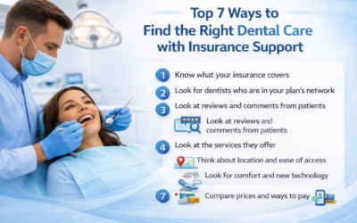 Top 7 Ways to Find the Right Dental Care with Insurance Support